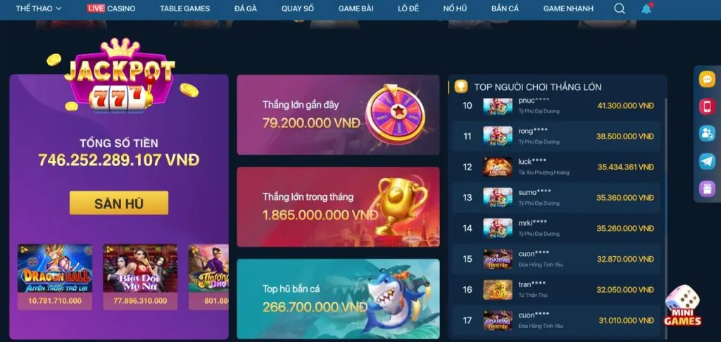Thưởng Nổ Hũ Hấp Dẫn 88vv App